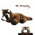 Mr. Scrunchy pluszowy szeleszczący szop dla psa 45cm