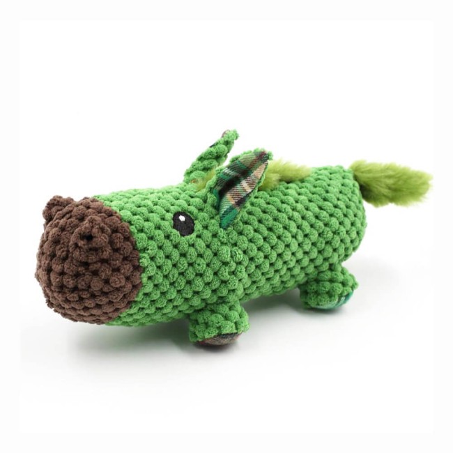 Hippo James pluszowa zabawka z piszczałką dla psa 22cm