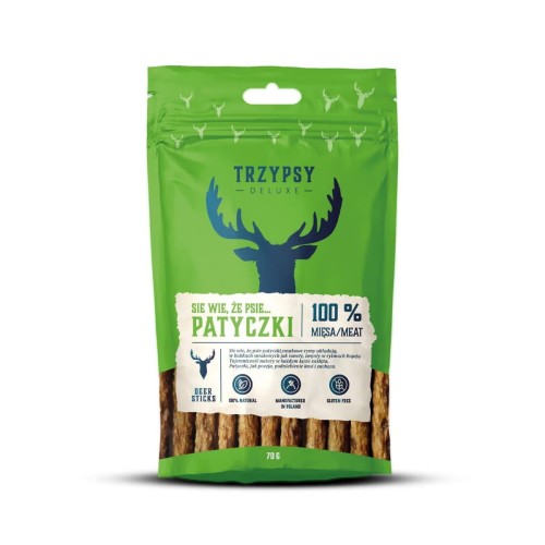 TRZYPSY DELUXE Sie Wie patyczki z jelenia 70g