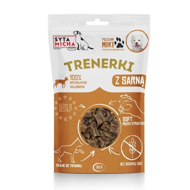 Syta Micha trenerki z sarną 80g