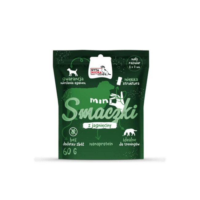 Syta Micha MINI Smaczki z jagnięciną 60g