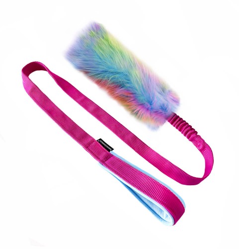 Szarpak dla psa fuksja Rainbow
